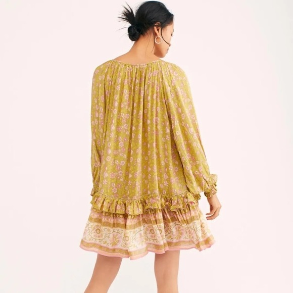 Spell & The Gypsy Collective Dahlia Tunic Floral Print Dress Size Medium - Picture 5 of 14